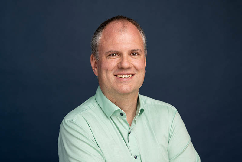 Portraitfoto Dr. Fabian Burggraf, Geschäftsführer, Klimapartner Südbaden