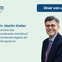 Einer von uns Klimapartnern: Dr. Martin Kistler