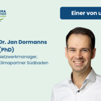 Einer von uns Klimapartnern: Portraitfoto von Dr. Jan Dormanns