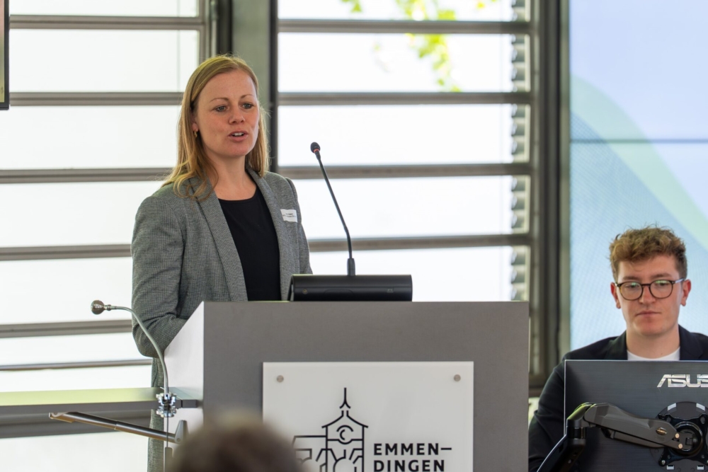 Lina Vasen von der Wirtschaftsförderung des Landkreises erläuterte das Projekt Zukunft.Raum.Schwarzwald.