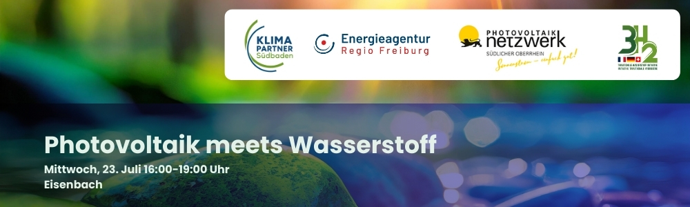 PV meets H2. Veranstaltung am 23.7.