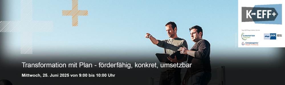 KEFF+kompakt Transformation mit Plan